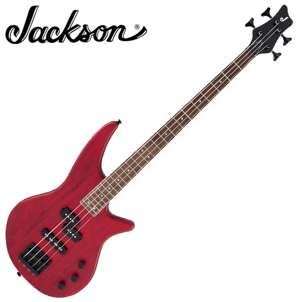 잭슨 Jackson 베이스기타 JS Series Spectra Bass JS23 (Active/Passive) Red Stain ...