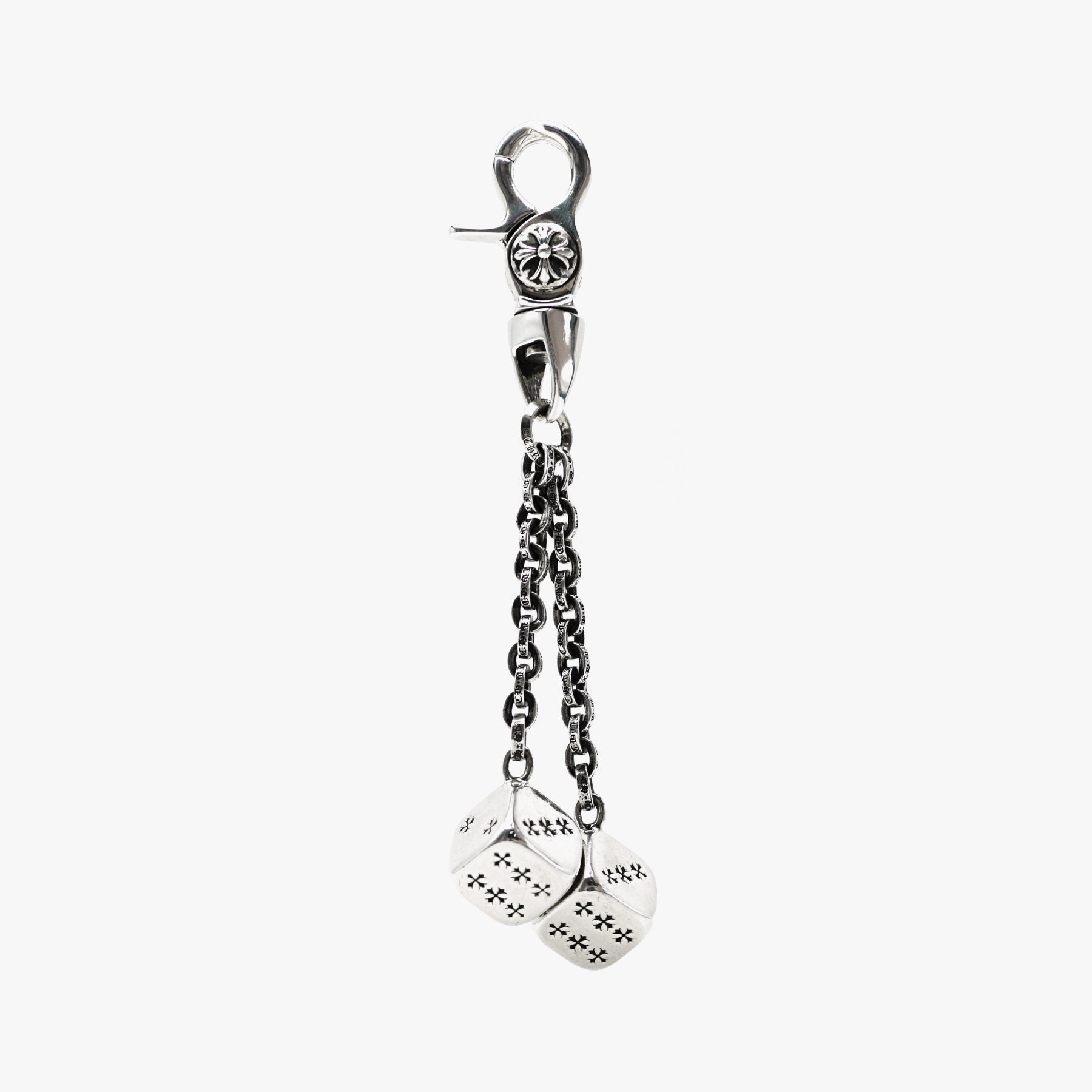 크롬하츠 Chrome Hearts 925 Silver Dice Key Chain - ONESIZE - 위시버킷