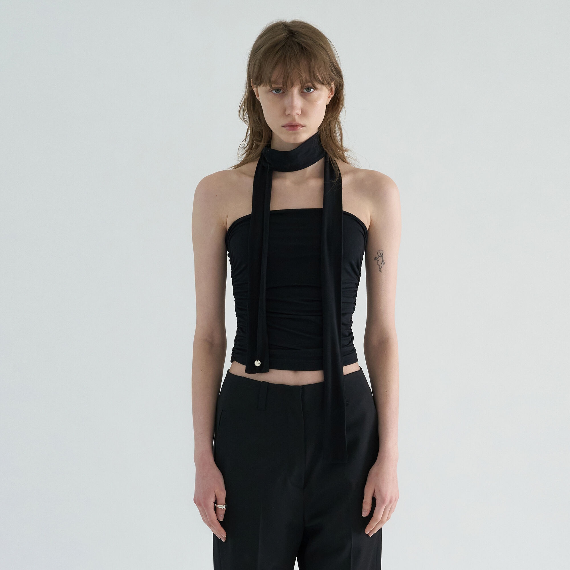 포허 MUFFLER TOP SET, BLACK 11차 바로 배송 - 위시버킷