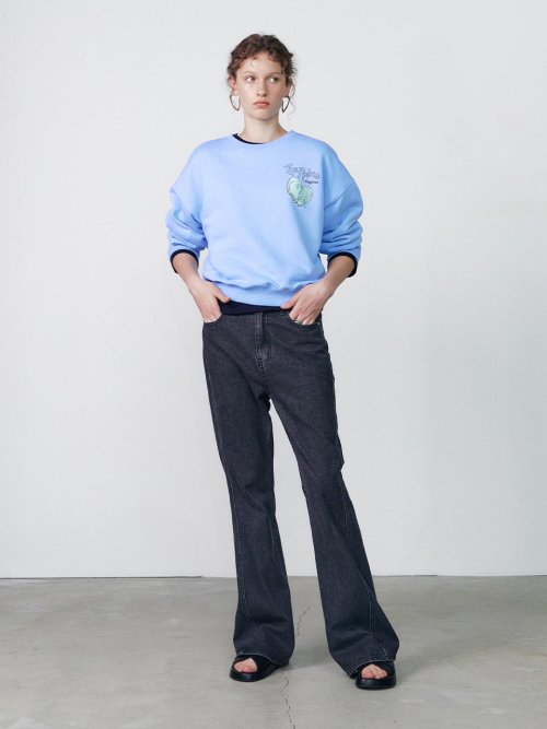 레이브 Boots Cut Denim Pants in Black VJ3AL381-10 - 위시버킷