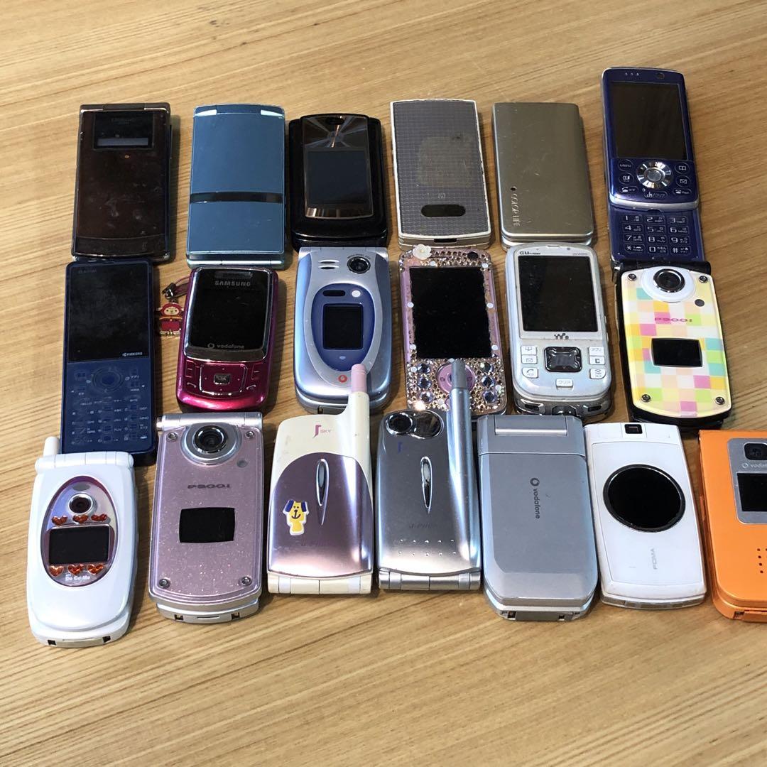ガラケー ジャンク167点 まとめ売り Yahoo!オークション