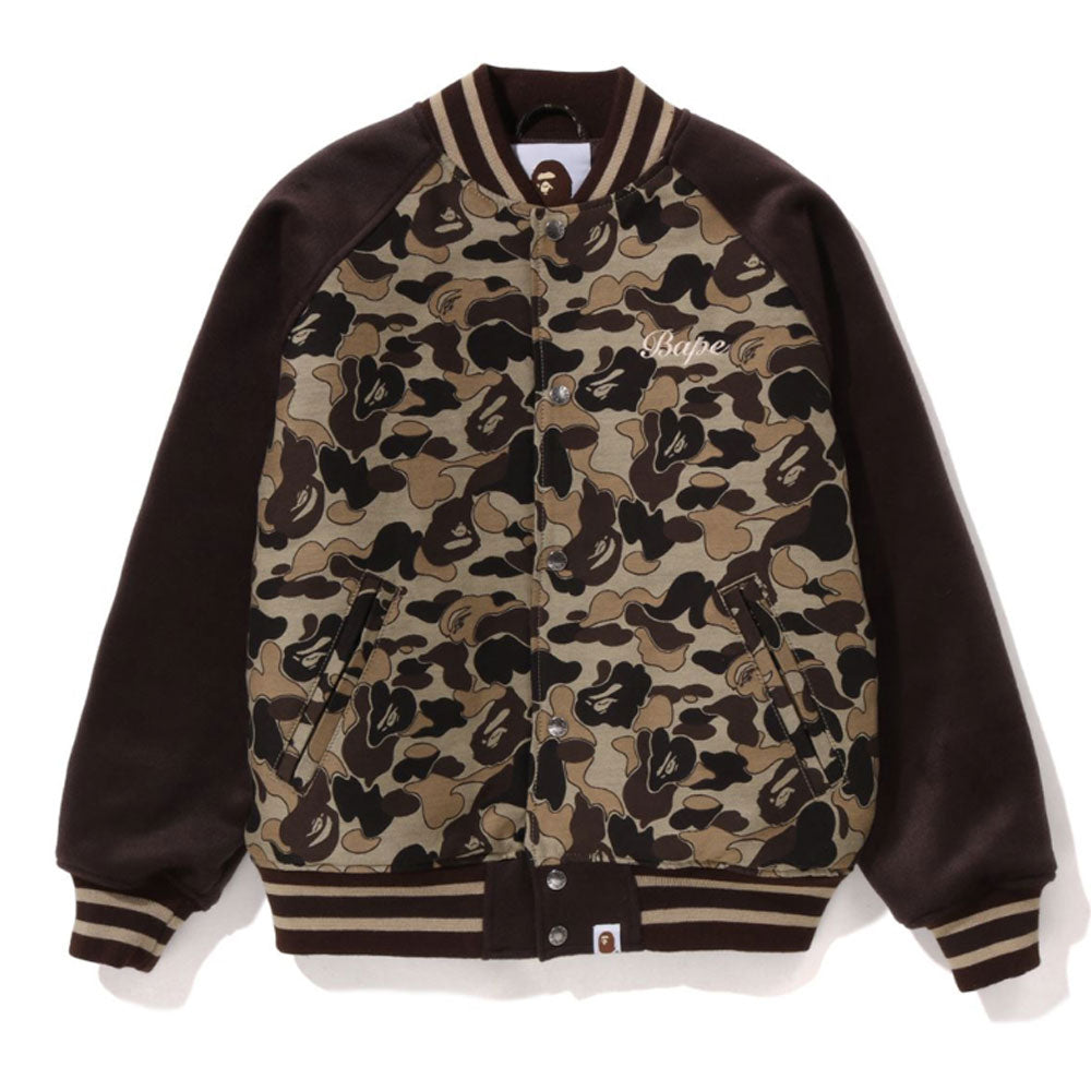 ★ BAPE★ COOKIE CAMO 2 VARSITY JACKET XS BAPE JACKET COOKIE CAMO 2 VARSITY JACKET
