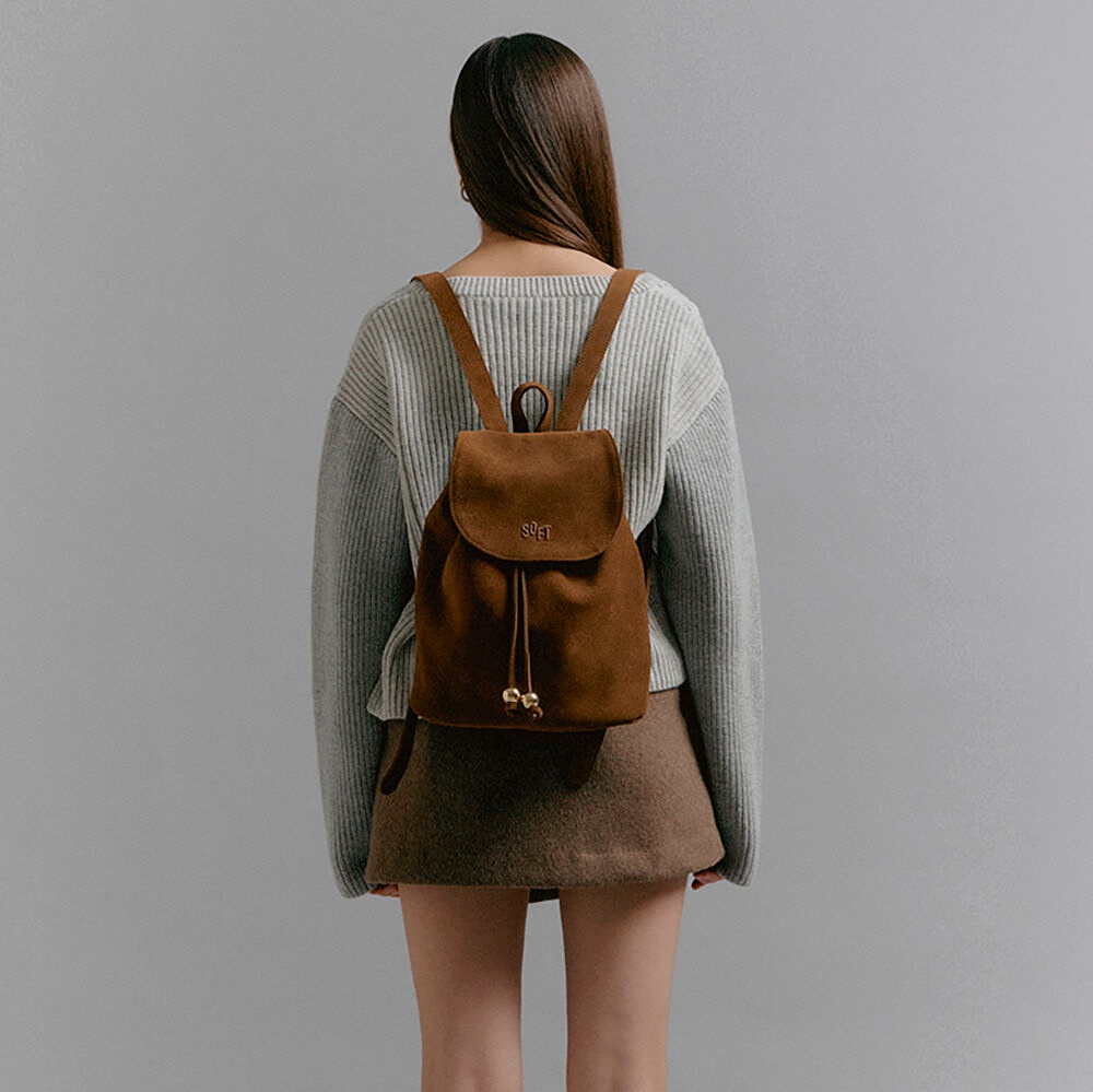 suede-gold-ball-backpack-brown