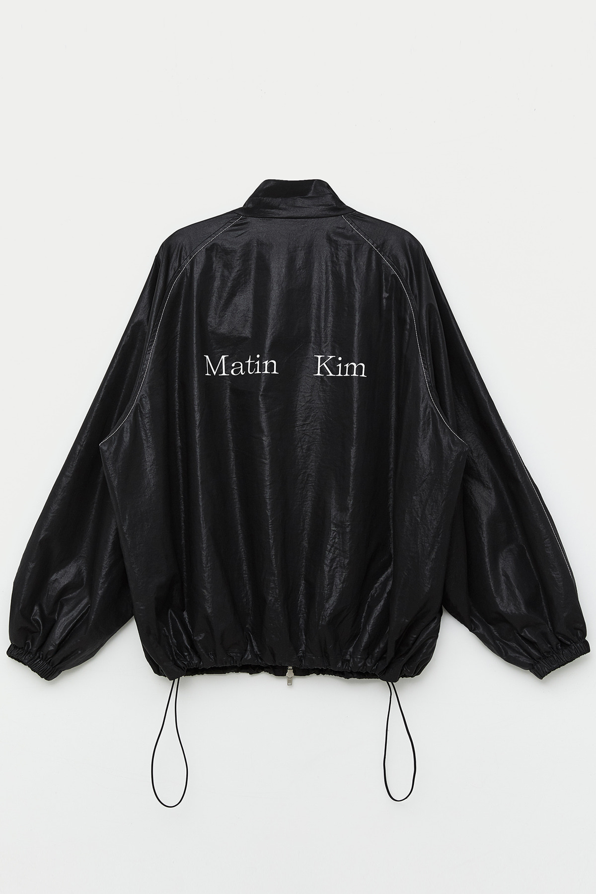 마뗑킴 MATIN KIM LOGO COATING JUMPER - 위시버킷