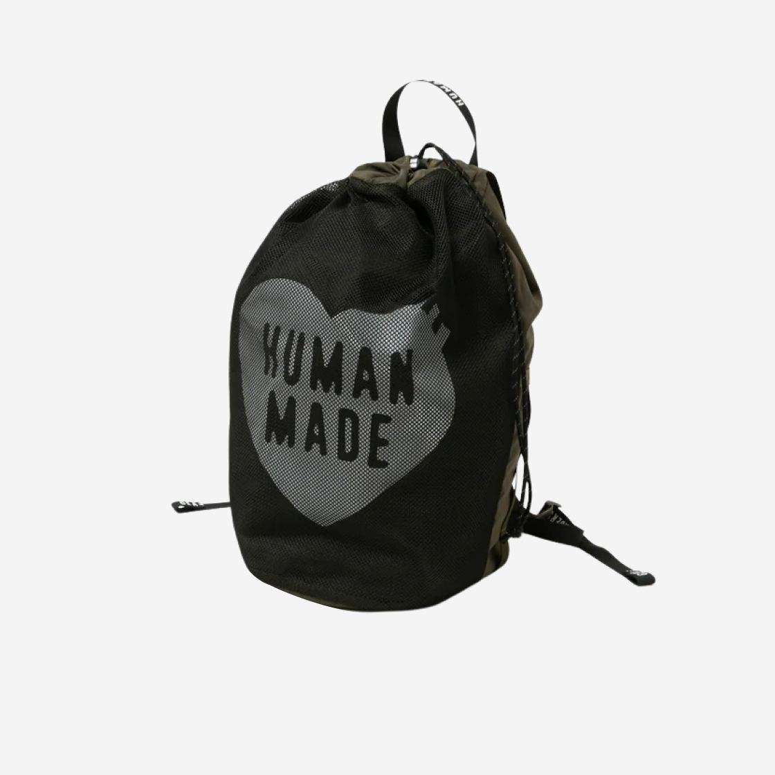 휴먼메이드 Human Made Drawstring Backpack Olive Drab - 위시버킷