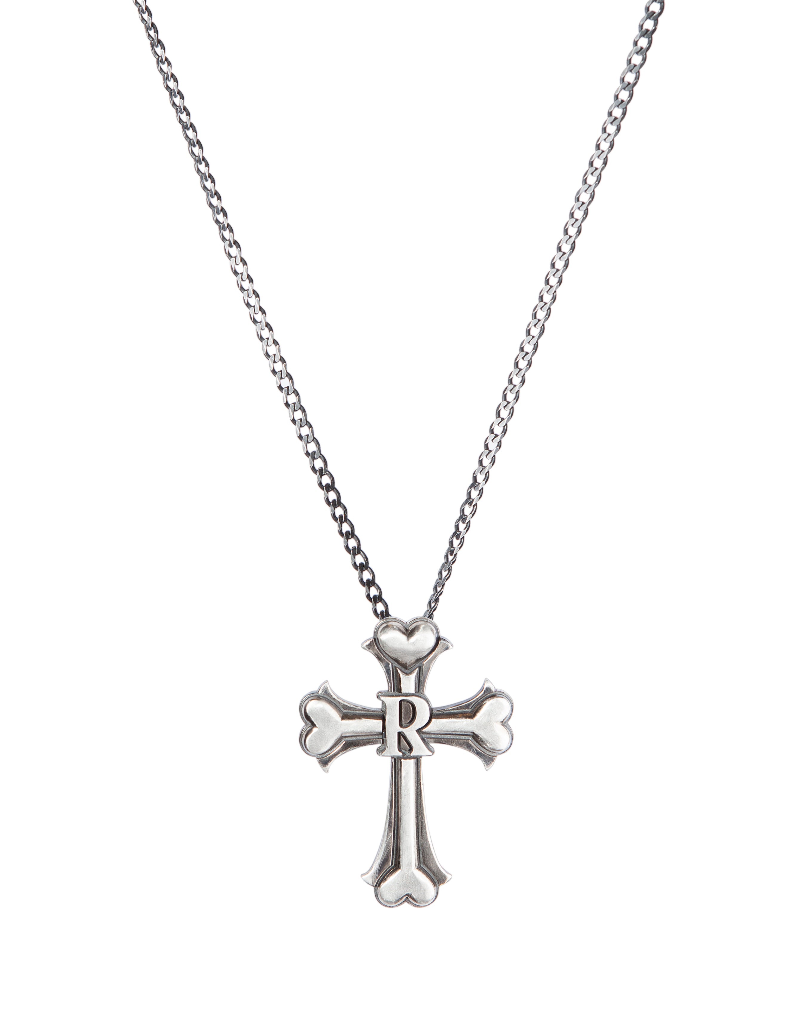 레이서 월드와이드 50mm 925 Silver Cross Chain 위시버킷