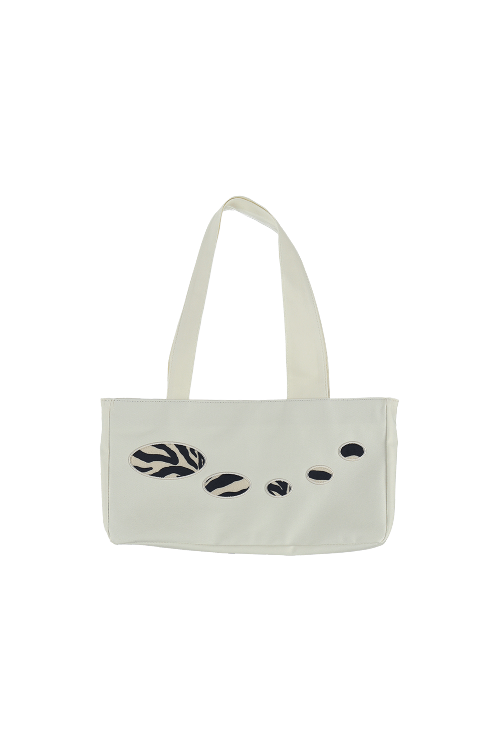  coated canvas bag ivory 
