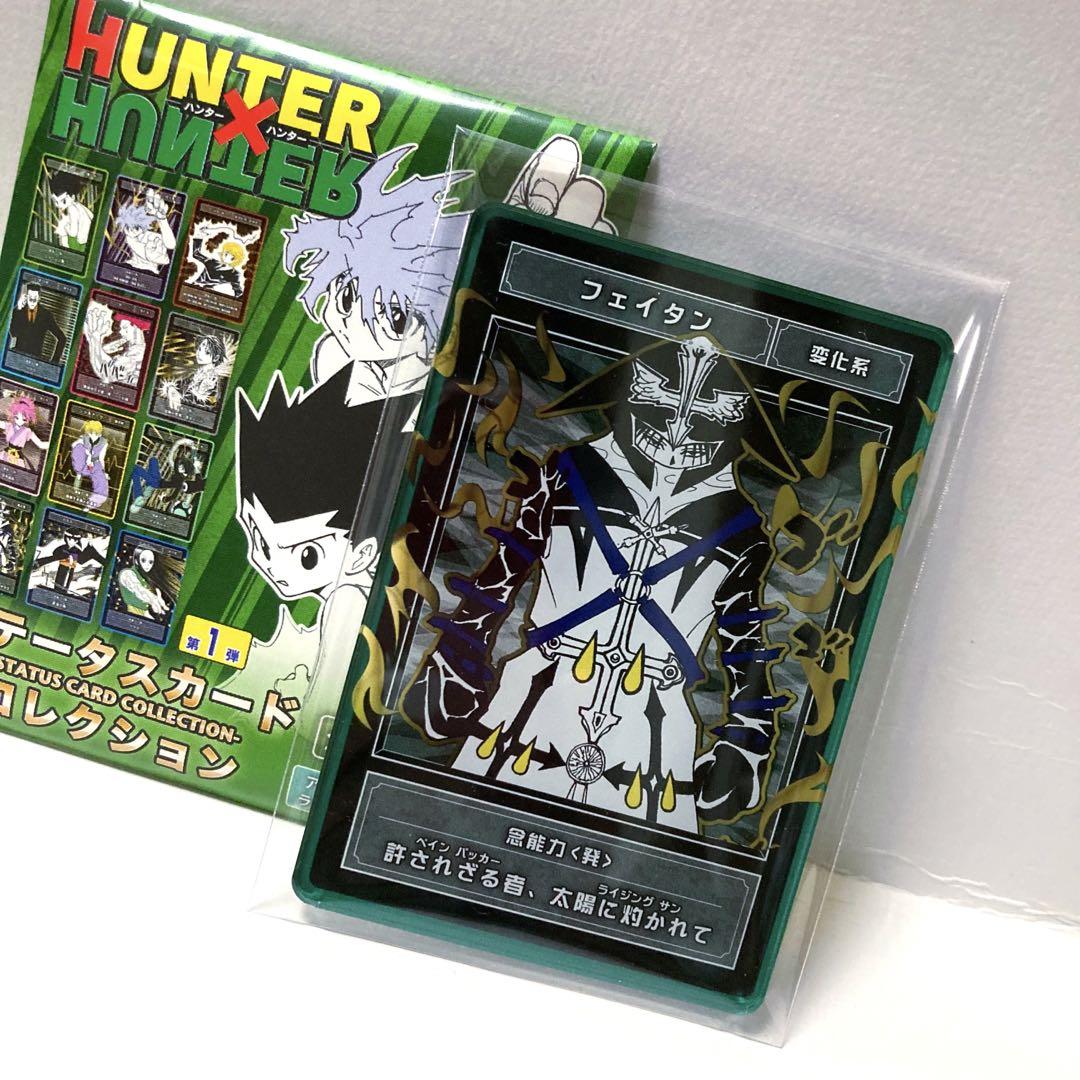 HUNTER×HUNTER フェイタン ステータスカード 10点 セット HUNTER