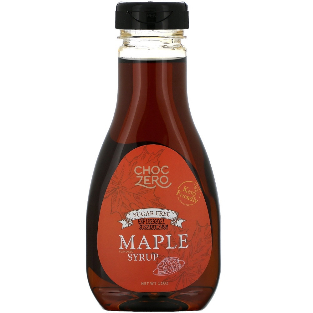 초크제로 ChocZero Maple Syrup 초크제로 메이플 시럽 340g - 위시버킷
