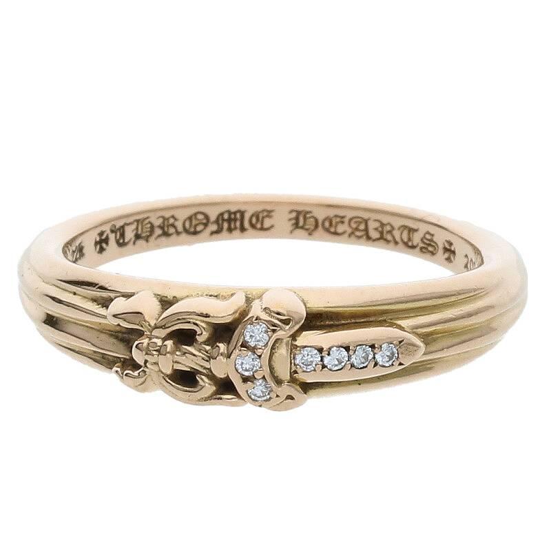 CHROME HEARTS 22K BABY CLSC DAGGER 8号 CHROME HEARTS 22K BABY CLASSIC DAGGER RING クロムハーツ 22金