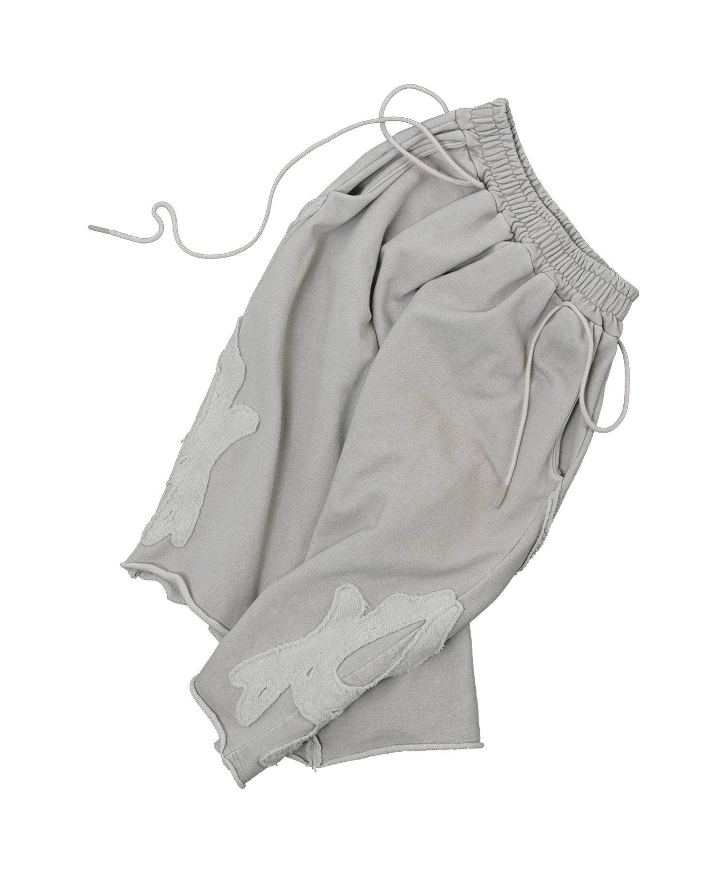 rough-cut-half-pants-cream