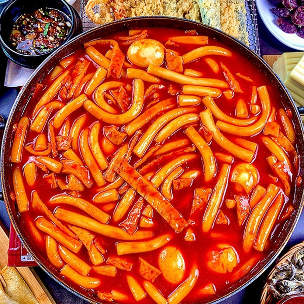 모두의 레시피 호랭이 떡볶이 밀키트 밀떡 기본맛 530g [원산지:국산] - 위시버킷