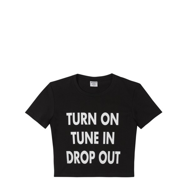 스몰스튜핏튠즈 Timothy T-Shirts Crop (Black) - 위시버킷