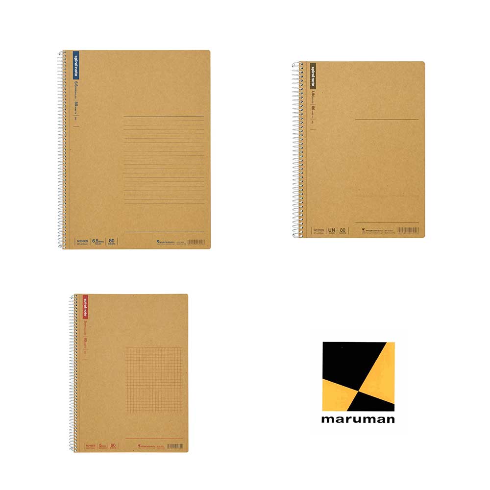  maruman spiral note a4 a5 b5 b6 