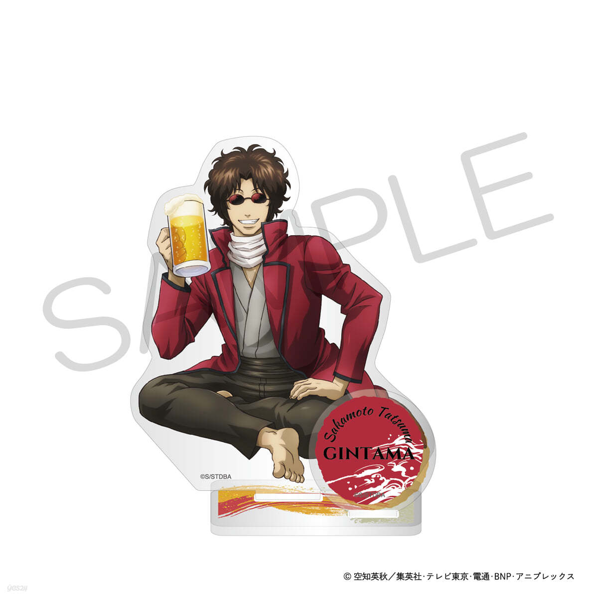 Gintama 近藤勲 スリッパ】銀魂 3z 缶バッジ 3年Z組 銀八先生 近藤勲