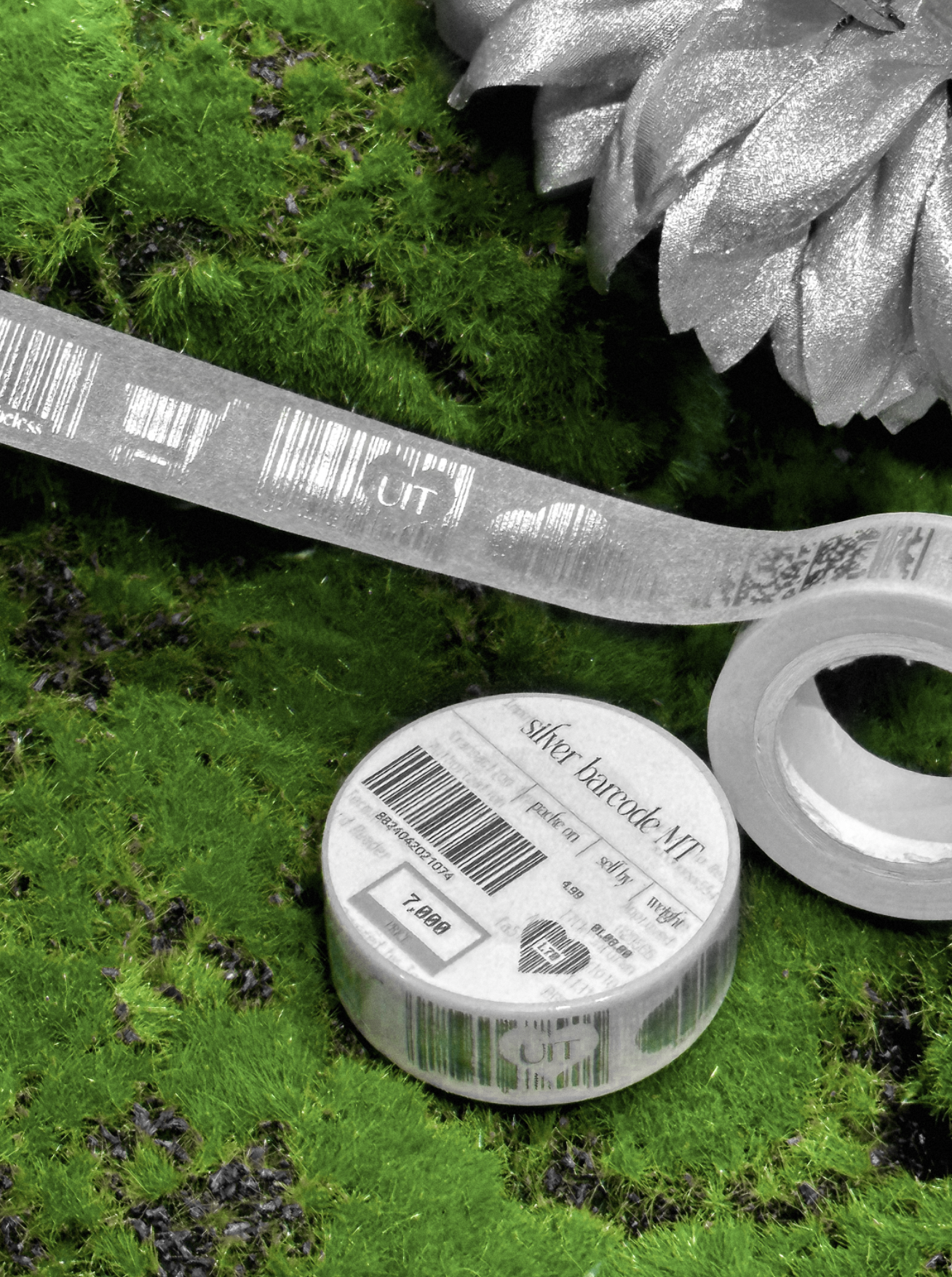 어트와이언 Silver Barcode Maskingtape - 위시버킷