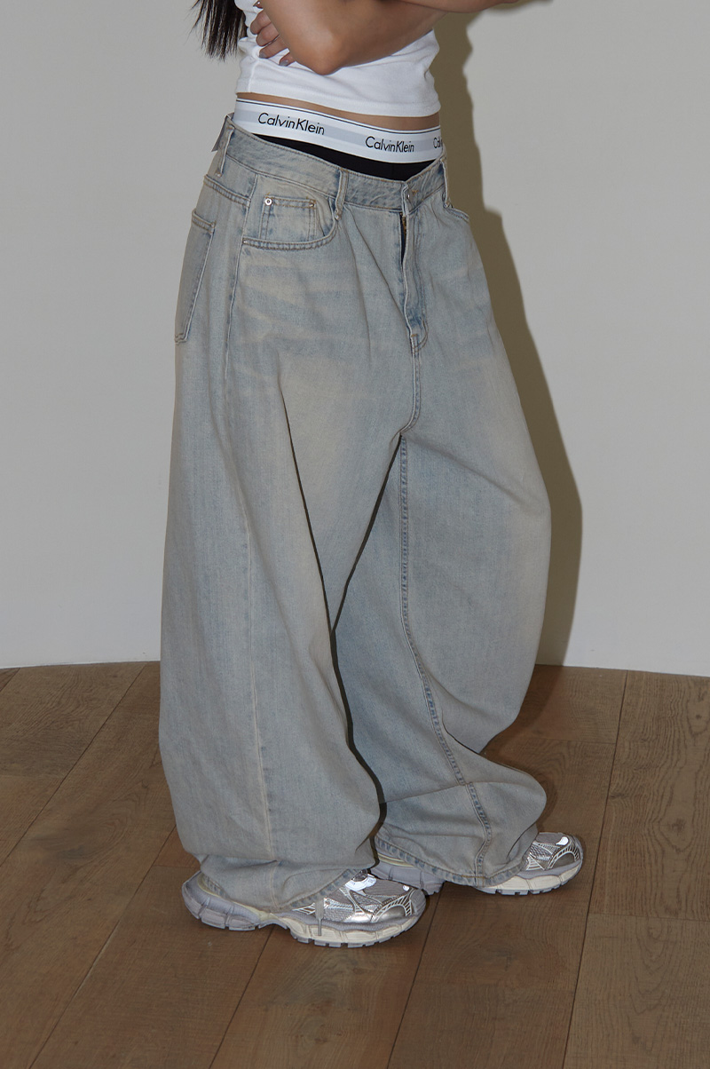 런츠 HAILEY LOW VINTAGE DENIM - 위시버킷
