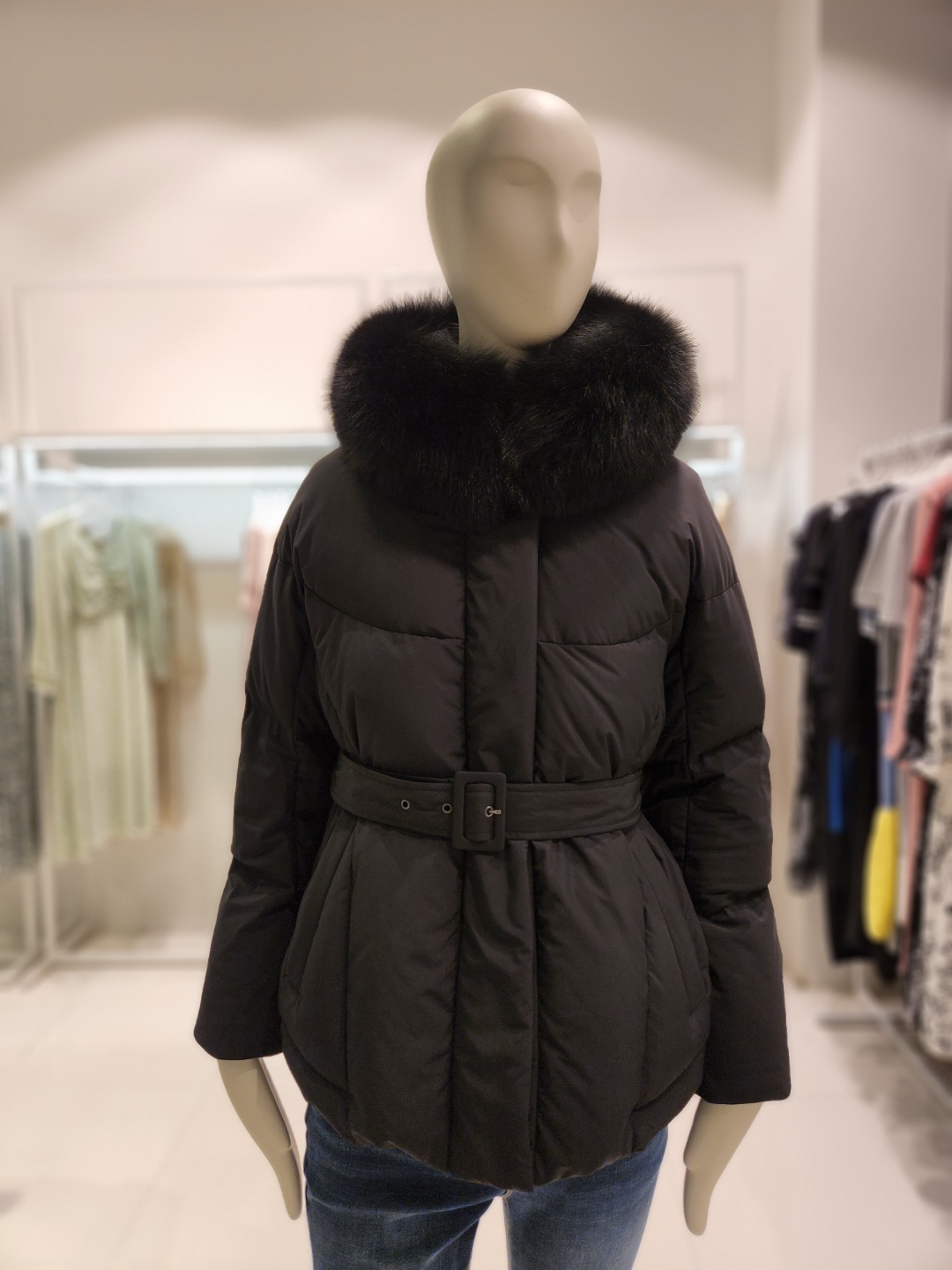 코인코즈 코인코즈 폭스퍼 덕다운 숏패딩점퍼DP1WM805 - 위시버킷