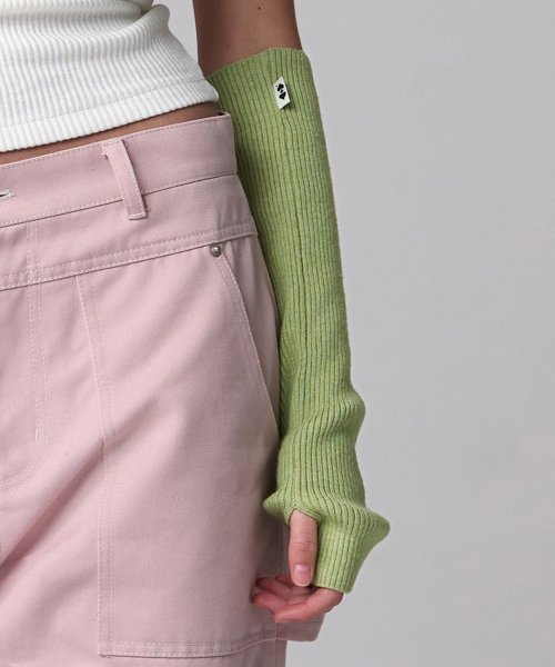 스페이드클럽서울 Wool Arm Warmer_Green 울 암 워머 SEGV3E101E2 위시버킷