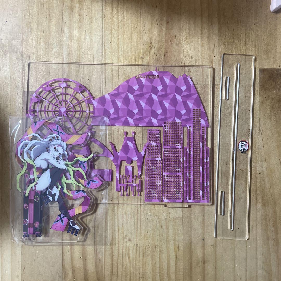 鬼滅の刃 ufotable cafe 堕姫 クリスマス アクリルキーホルダー