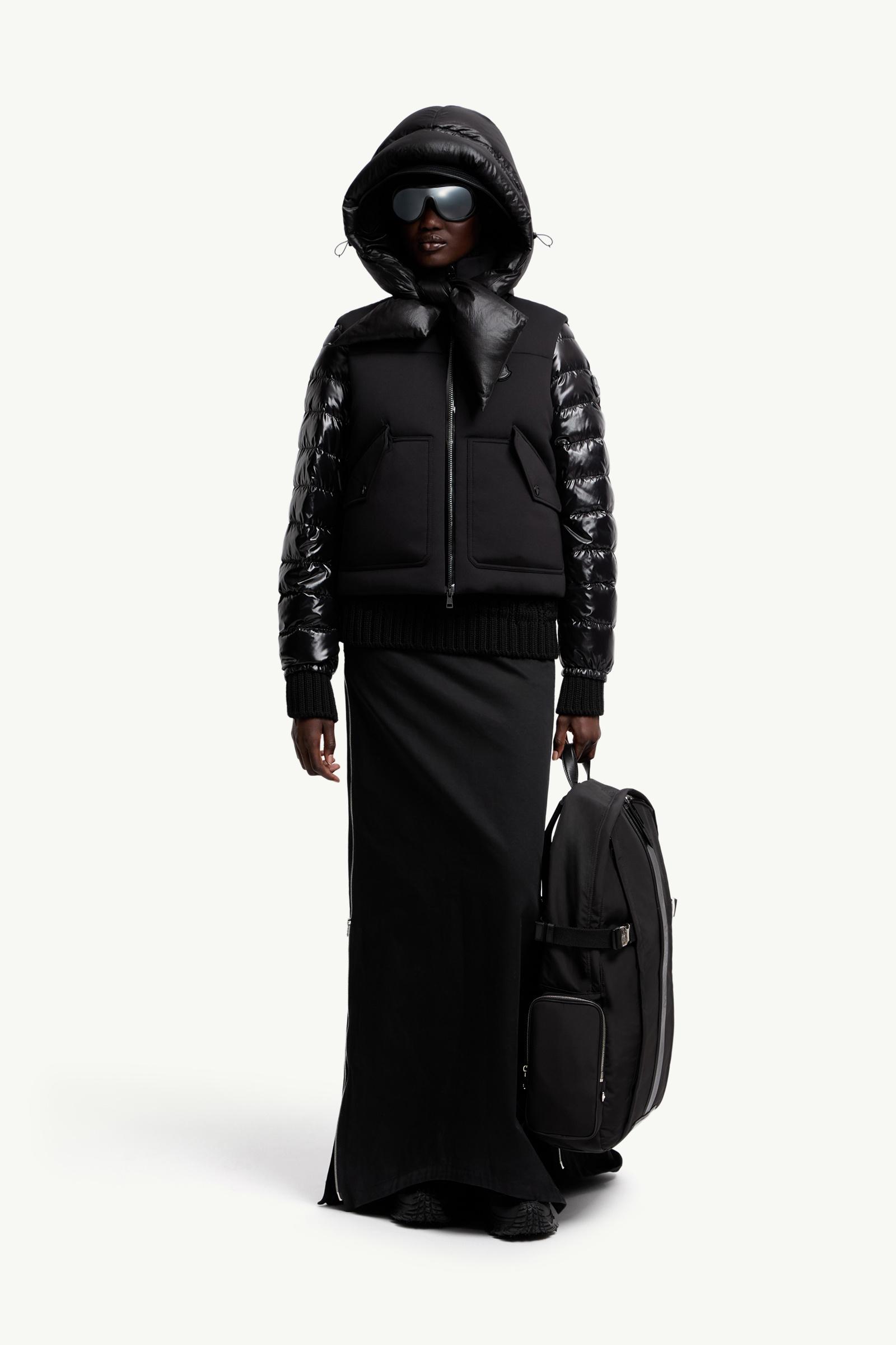 Neoprene skirt by Moncler x EE72 by Edward Enninful
