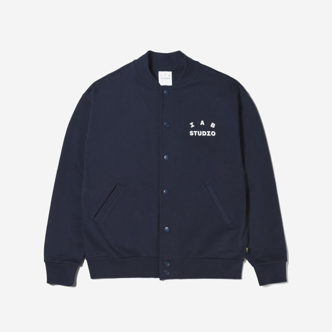 IAB 스튜디오 IAB Studio Cotton Stadium Jacket Navy - 21SS - 위시버킷
