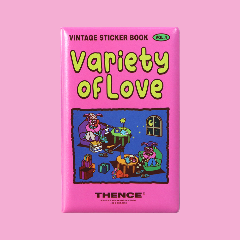 덴스 VINTAGE STICKER BOOK VOL.4 - 위시버킷