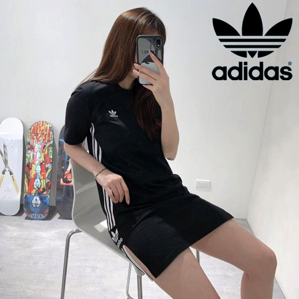 아디다스 (국내배송) 아디다스 락업 티 드레스 원피스 FU1732 위시버킷