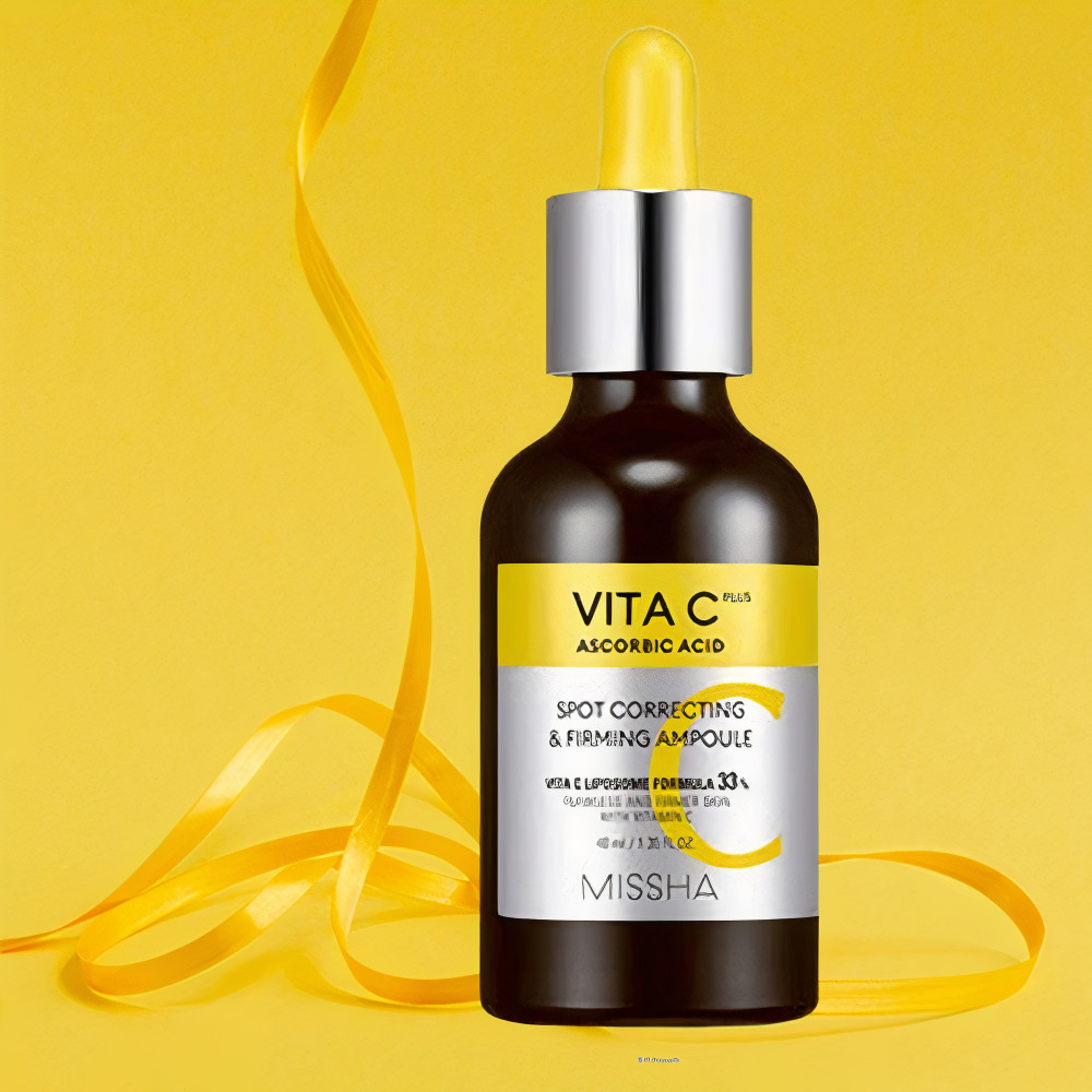 미샤 MISSHA 미샤 비타씨플러스 잡티씨 탄력앰플 30ml 비타민C 앰플 - 위시버킷