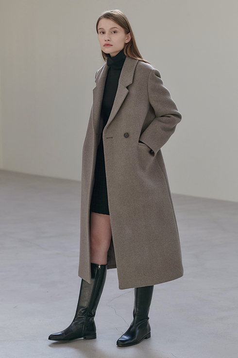 닐바이피 22WN winter basic coat [M/GY] - 위시버킷