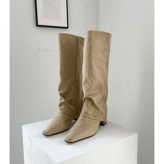 이너뮤트 layered boots (4color) - 위시버킷
