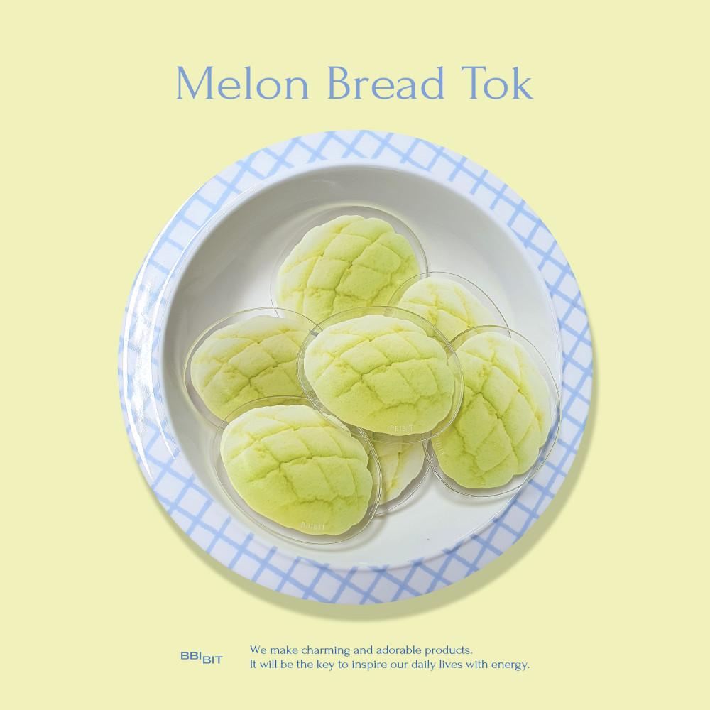 삐빗 melon cream bread Acrylic Tok 아크릴 메론빵톡 위시버킷