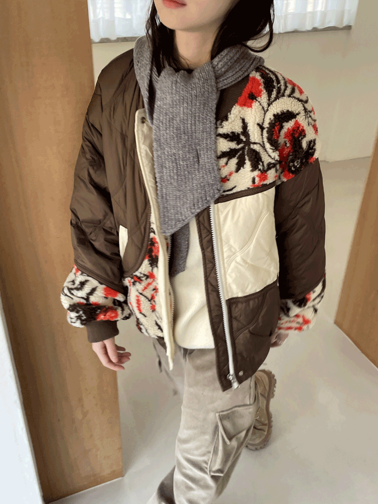 김아홉 vintage patch duck down 위시버킷