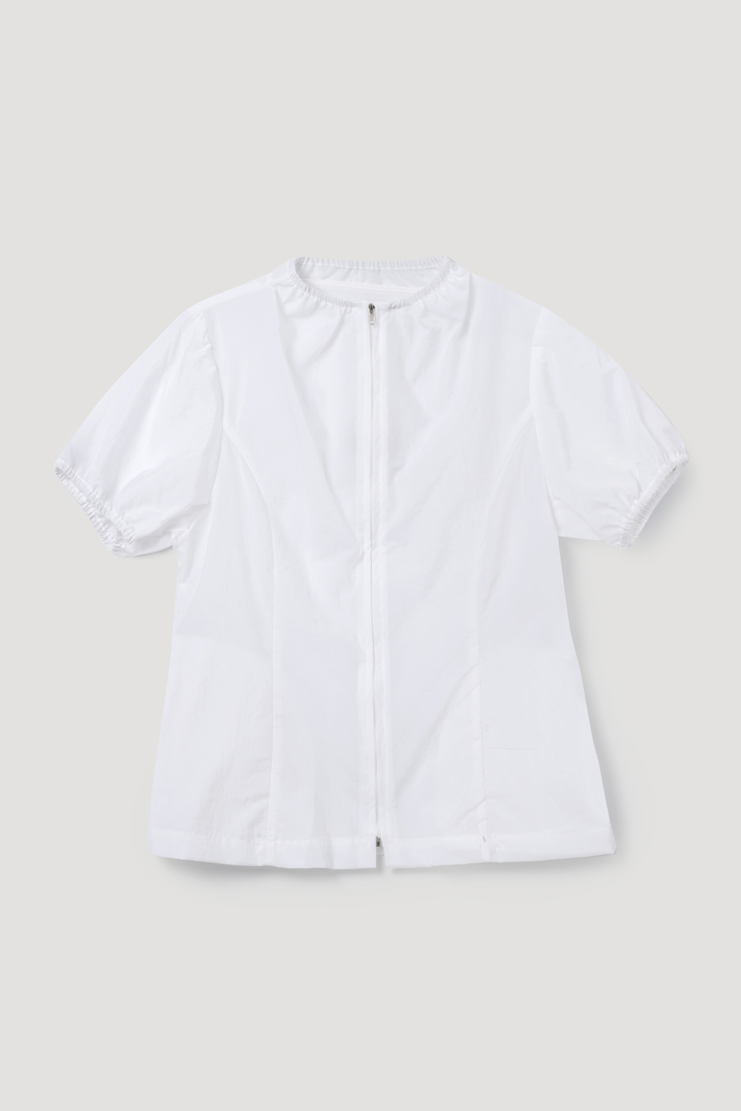 puff-shirring-zip-up-jacket-white