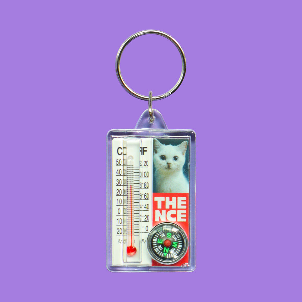덴스 ACRYLIC KEY HOLDER_THERMOMETER_CAT 위시버킷