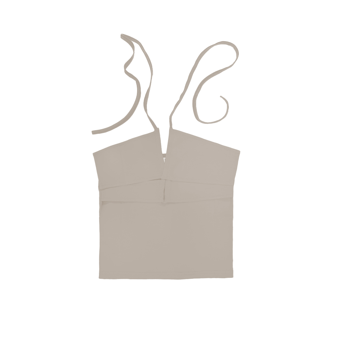 시오 STRING HALTER TOP [IVORY] - 위시버킷
