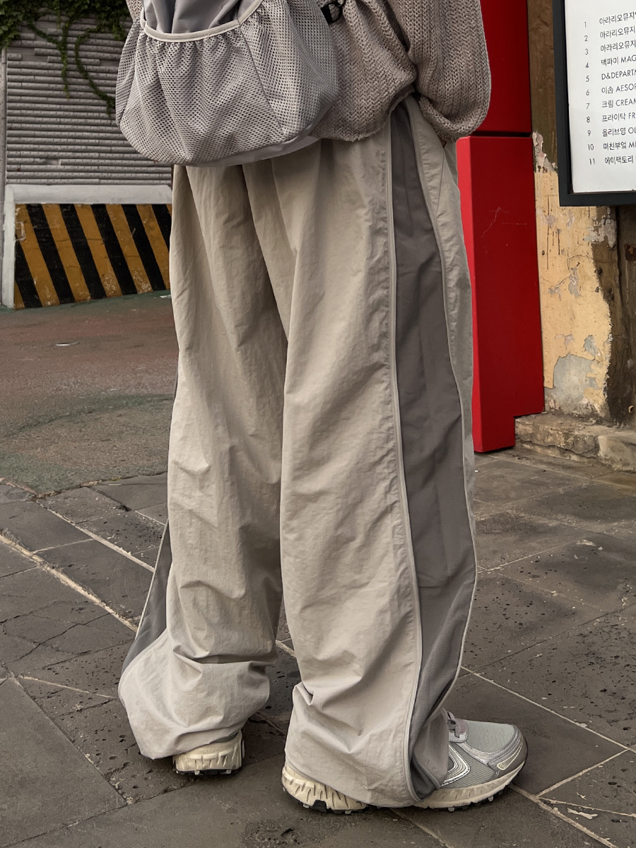 【KOOLOSET】Side Zipper Nylon String Pants KOOLOSET】Side Zipper Nylon String Pants (パンツ・ボトムス