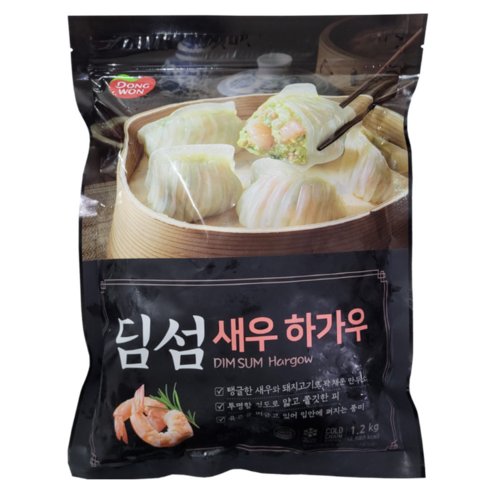 동원 동원 딤섬 새우하가우, 1.2kg, 1개 - 위시버킷