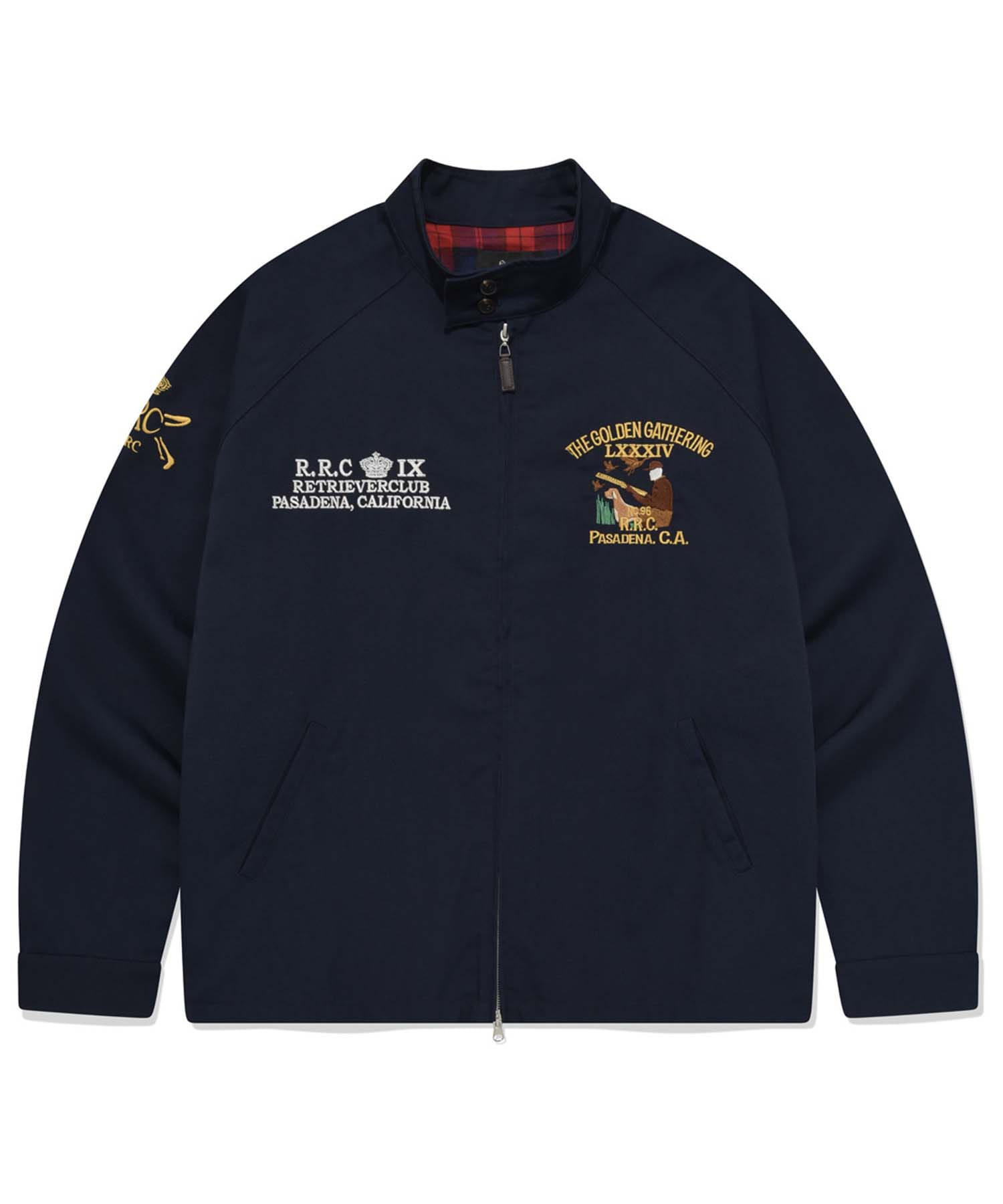 리트리버클럽 HUNTING HARRINGTON JACKET [NAVY] - 위시버킷