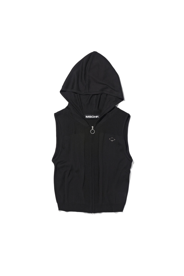 トップス Mischief Rhombus Hooded Knit Vest Black Mischief Rhombus Hooded Knit Vest M on Bunjang Global Site.