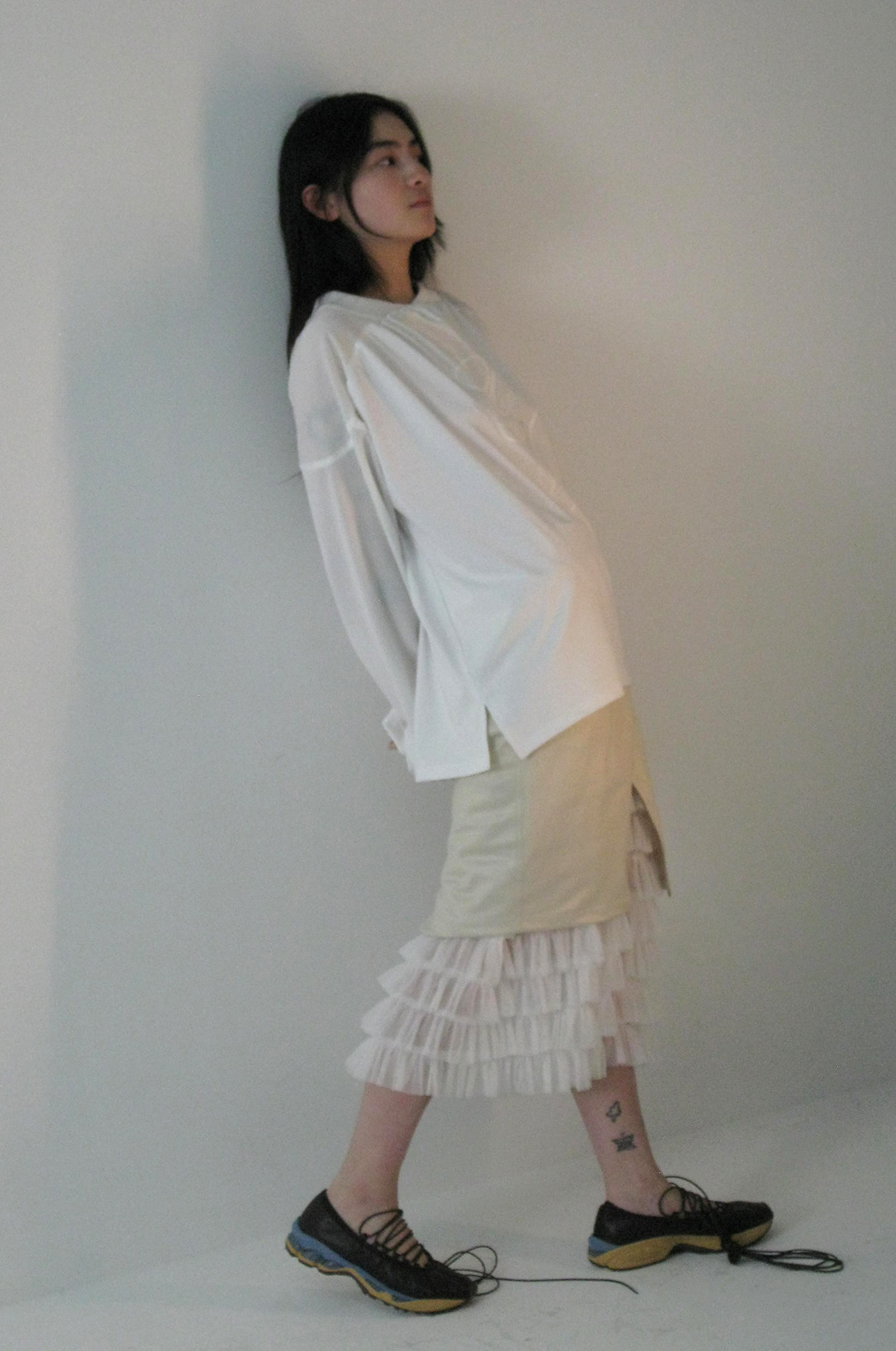 【Gimmetheyoung】24SS G_TUTU LAYERED TRACK SKIRT Amazon.com: Women's Athletic Tutus Elastic 4 Layered Tulle