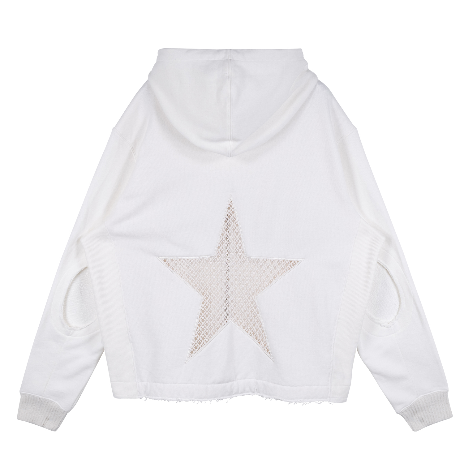 Monrow star hoodie hotsell