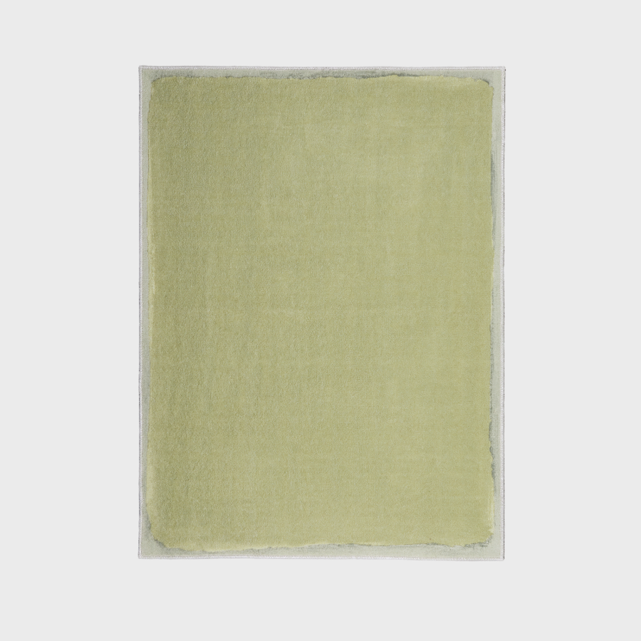 핀카 Art collection_Color field rug olive - 위시버킷