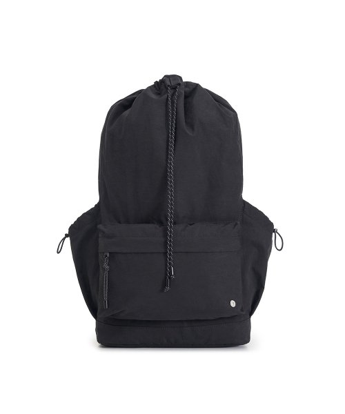 미니멀가먼츠랩 2WAY DRAW STRING BACK PACK (BLACK) - 위시버킷