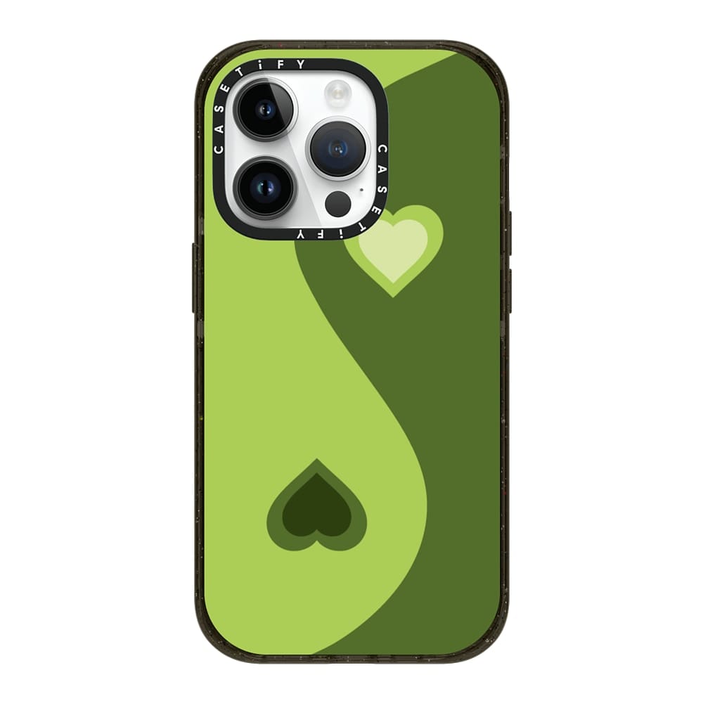 케이스티파이 Heart Yin Yang Green 위시버킷