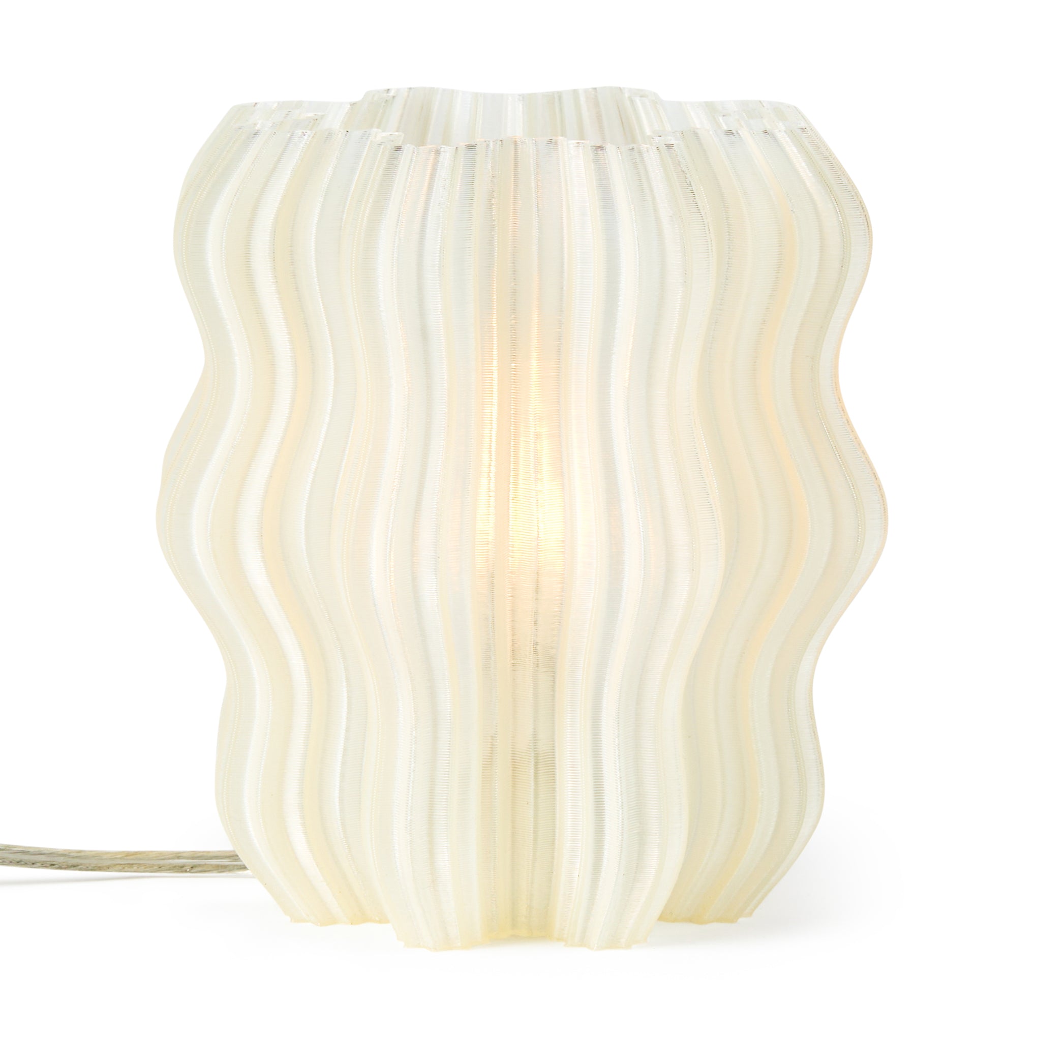 모마 MOMA Mini Wavy Recycled Plastic Table Lamp - 위시버킷
