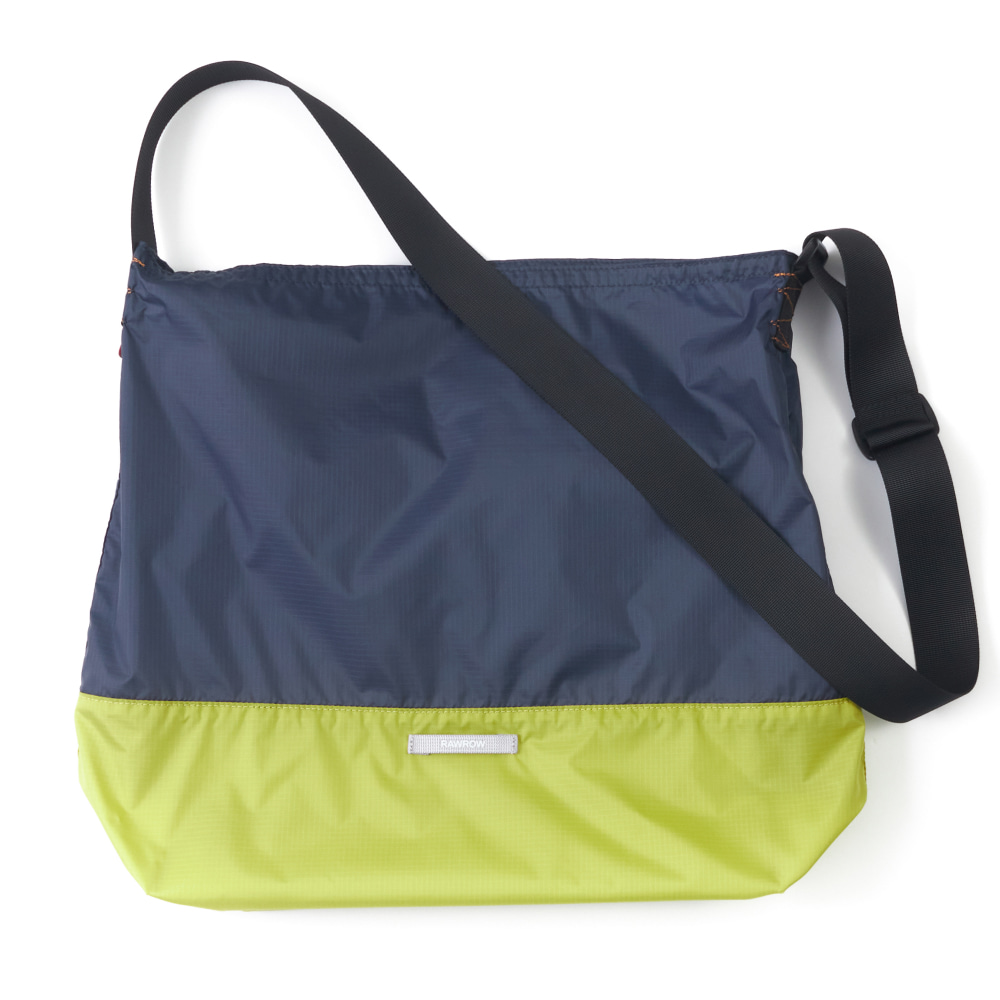 월드 와이드 월드 TRAVEL BASIC SHOULDER BAG 720 NAVY&YELLOW - 위시버킷