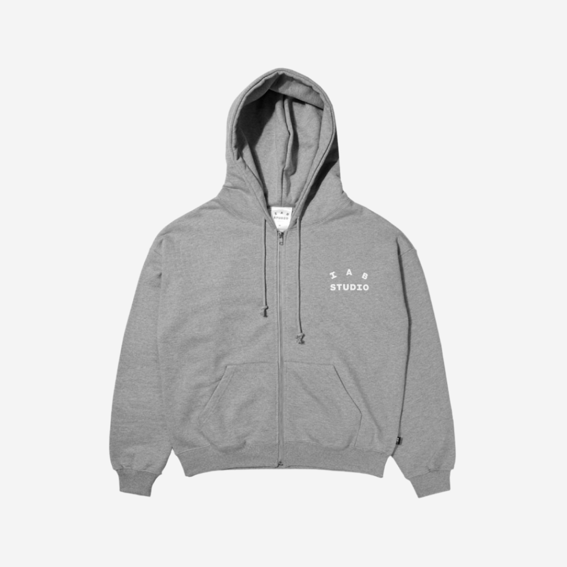 IAB 스튜디오 IAB Studio Zip-Up Hoodie Gray - 22FW - 위시버킷