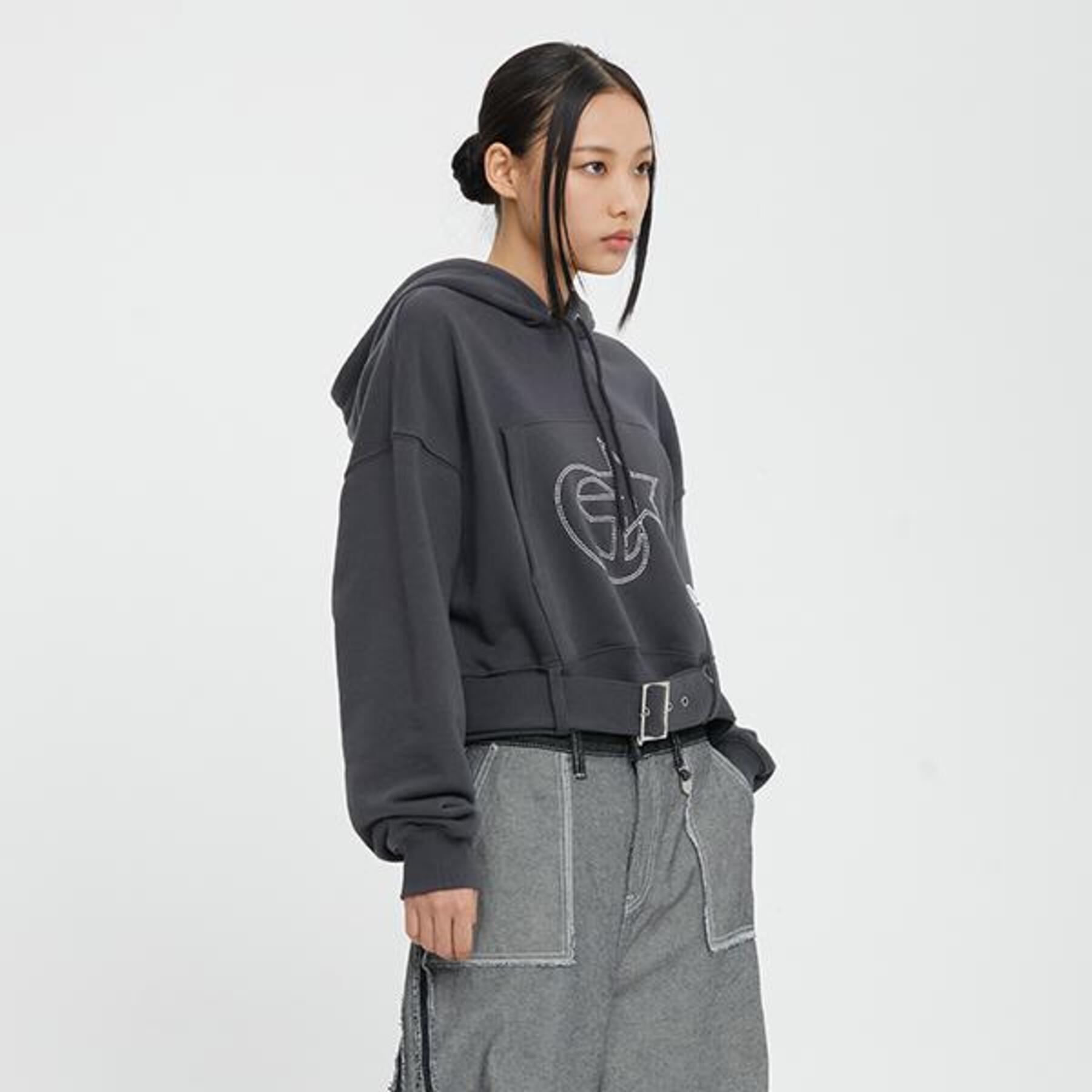 Comfy Belted Hoodie
