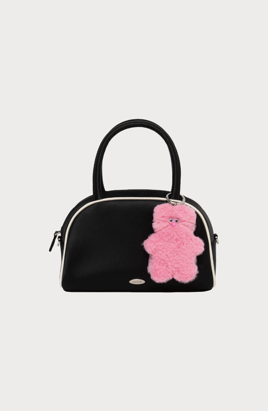 ☆韓国の人気☆【AVAM】☆AVAM Satin Mini Tote Ba.g☆ 아밤 Avam Satin Mini Tote Bag Black - 위시버킷